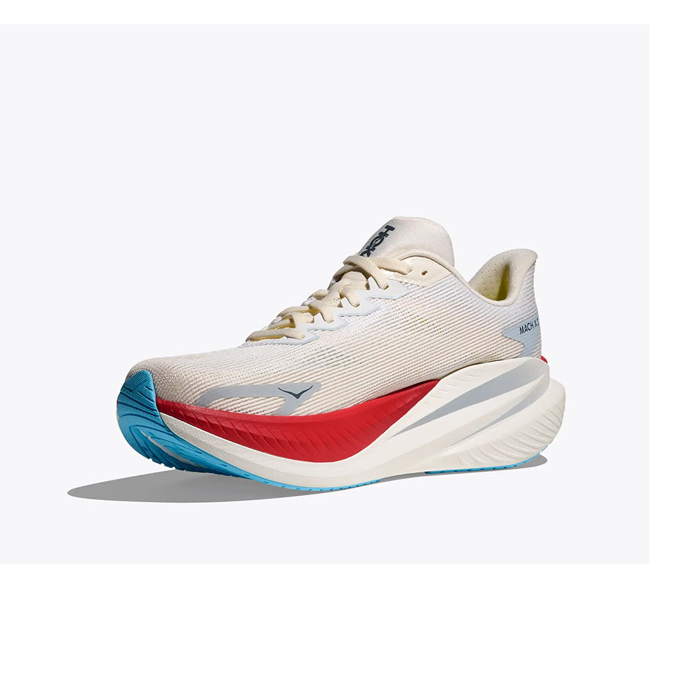 Hoka M Mach X 3 Track Spikes in White Color