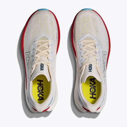 Hoka M Mach X 3 Track Spikes in White Color