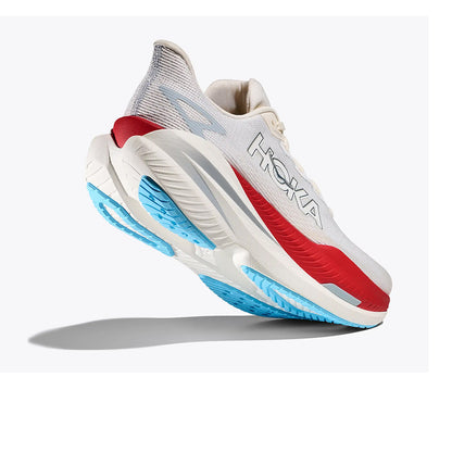 Hoka M Mach X 3 Track Spikes in White Color