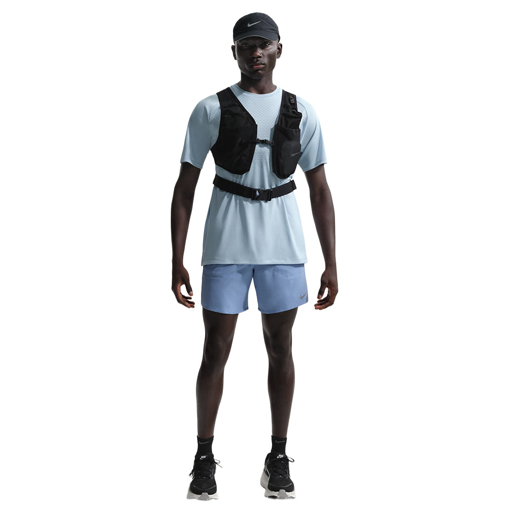 Nike M Stride Df Adv short sleeve Tops in Blue Color