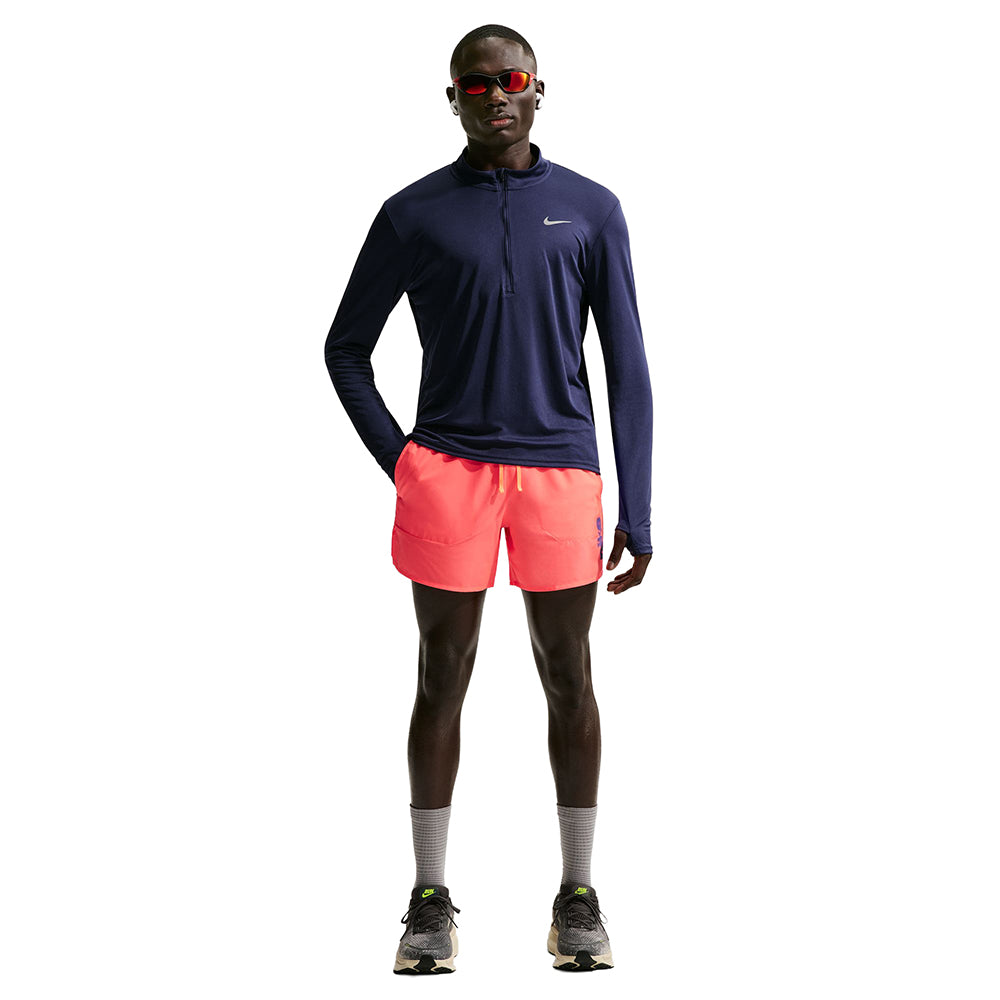 Nike M Df Stride 5In Bf Short in Pink Color