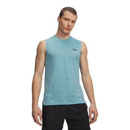 Under Armour Ua Tech Vent 2.0 Tank Tops in Blue Color
