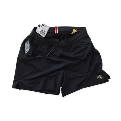 Tracksmith Session Shorts in Black Color