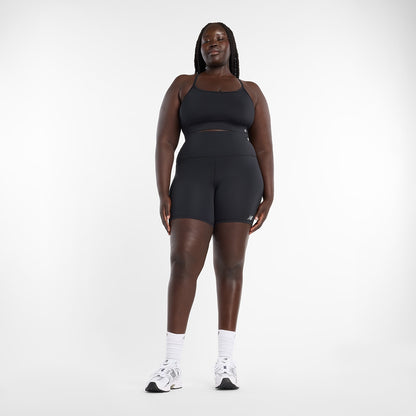 New Balance Nb Harmony Hr Short 6In Shorts in Black Color