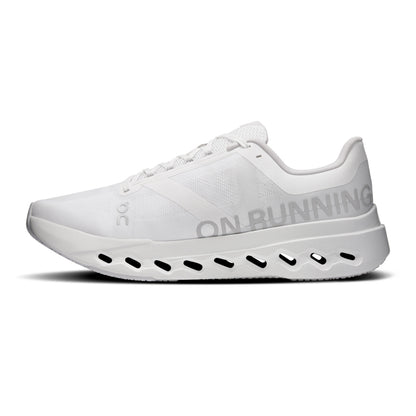On M Cloudsurfer Next Running Shoes in White Color