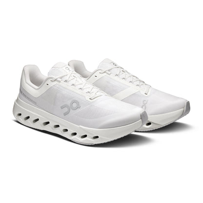 On M Cloudsurfer Next Running Shoes in White Color