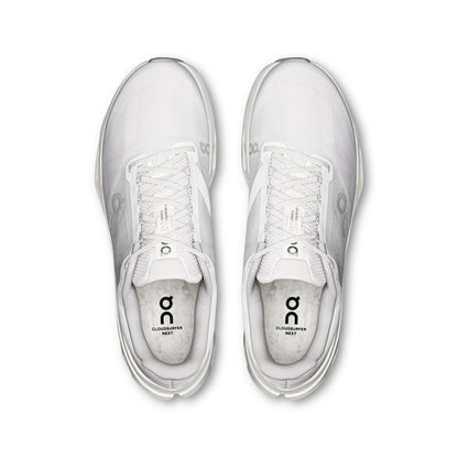 On M Cloudsurfer Next Running Shoes in White Color