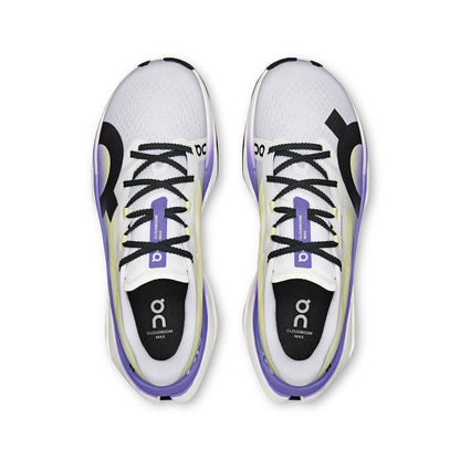 On M Cloudboom Max Running Shoes in White Color