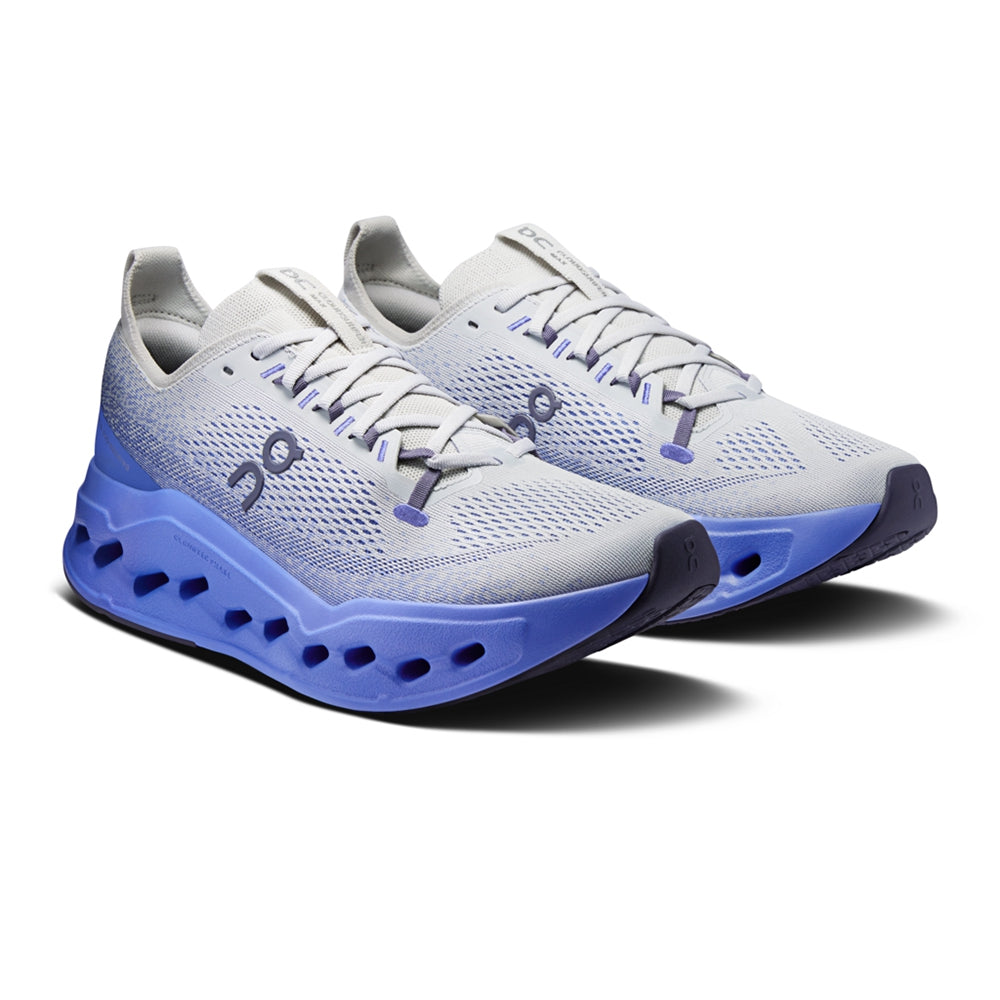 On M Cloudsurfer Max Running Shoes in Grey Color
