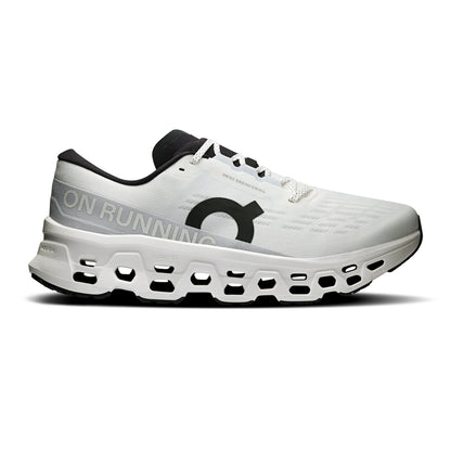 On M Cloudmonster 3 Running Shoes in White Color