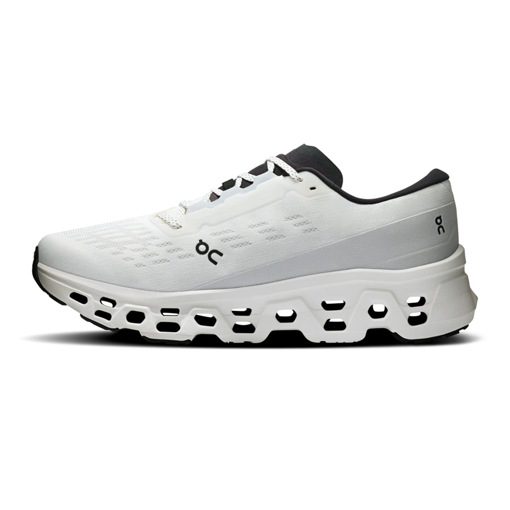 On M Cloudmonster 3 Running Shoes in White Color
