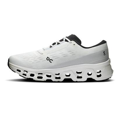 On M Cloudmonster 3 Running Shoes in White Color