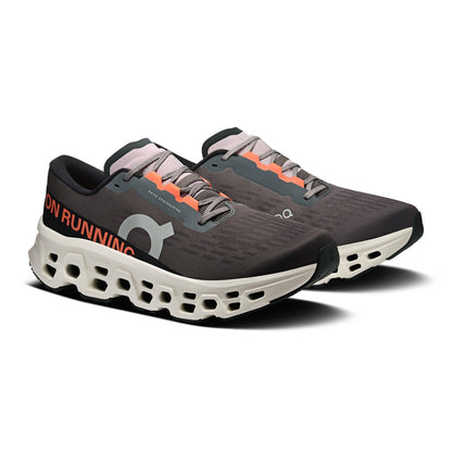 On M Cloudmonster 3 Running Shoes in Black Color