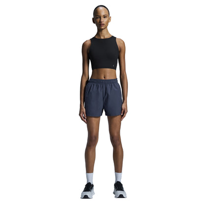 On W Core 2In1 Crop Sports Bras in Black Color