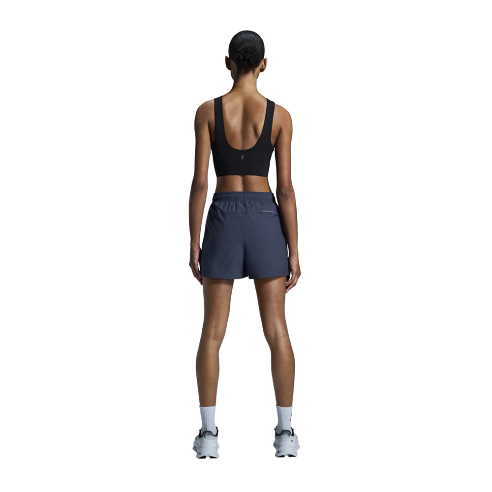 On W Core 2In1 Crop Sports Bras in Black Color