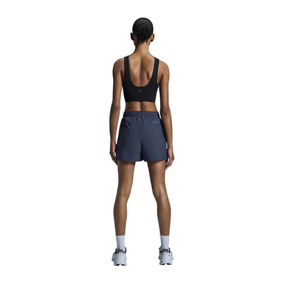 On W Core 2In1 Crop Sports Bras in Black Color