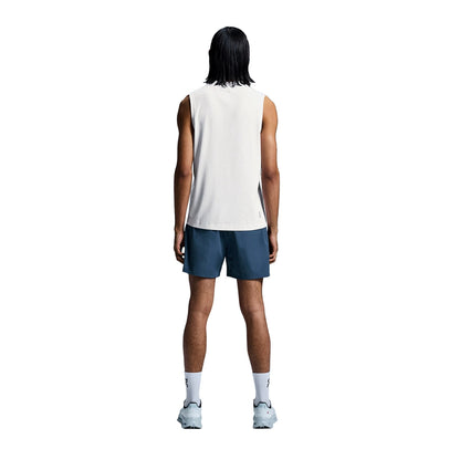 On M Train Tank Tops in White Color