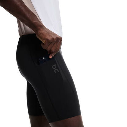 On 8In Performance Tights Shorts in Black Color
