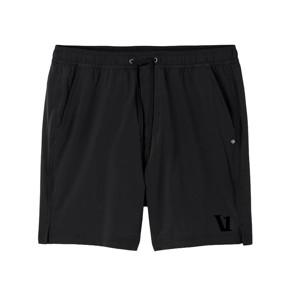 Vuori Hardkore Short Lined 7In Shorts in Black Color