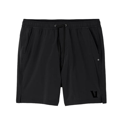 Vuori Hardkore Short Lined 7In Shorts in Black Color