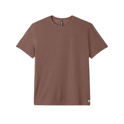 Vuori Strato Tech Tee Tops in Brown Color