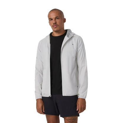 Vuori M-Trainer Shell Running Jackets in Grey Color