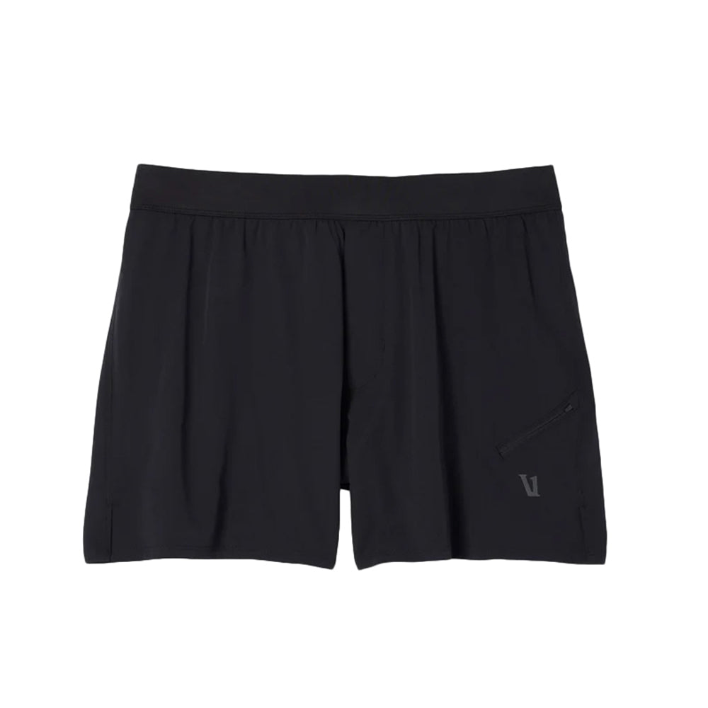 Vuori Qualify Short Lined 5In Shorts in Black Color