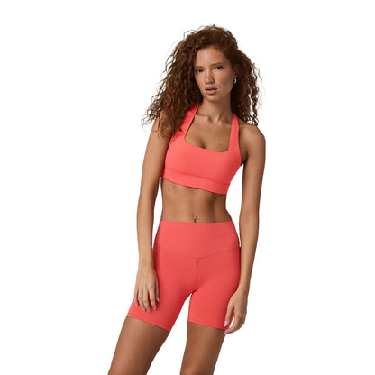 Vuori Daily Form Bra Sports Bras in Orange Color