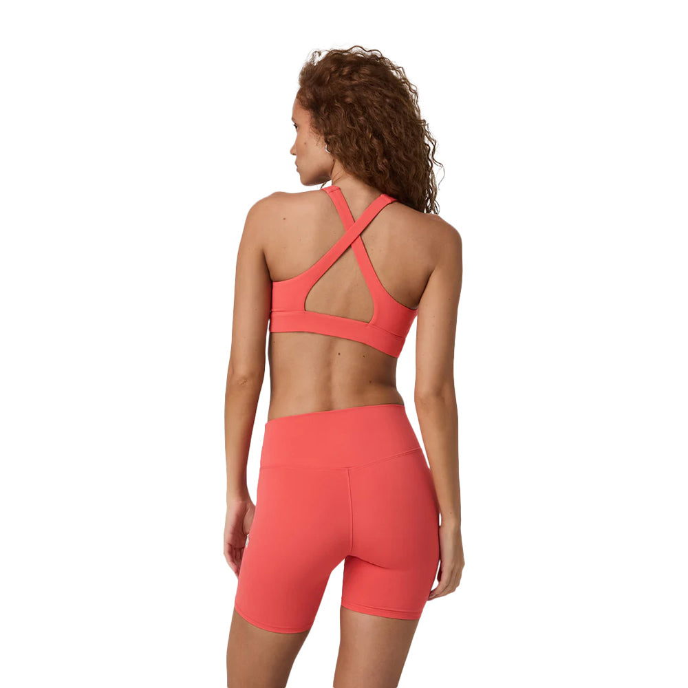 Vuori Daily Form Bra Sports Bras in Orange Color