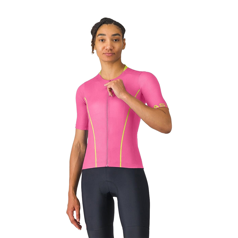 Castelli Anima Flow Jersey in Pink Color
