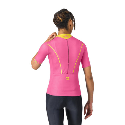 Castelli Anima Flow Jersey in Pink Color