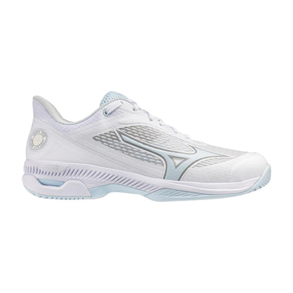 Mizuno Wave Strike AC Picklebal Pickleball Shoes in White Color