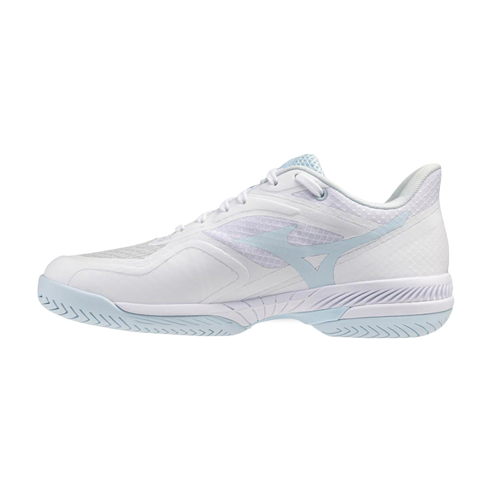 Mizuno Wave Strike AC Picklebal Pickleball Shoes in White Color