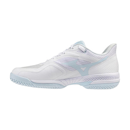 Mizuno Wave Strike AC Picklebal Pickleball Shoes in White Color
