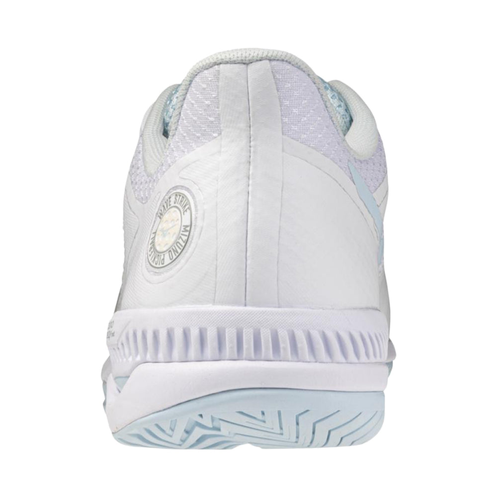 Mizuno Wave Strike AC Picklebal Pickleball Shoes in White Color
