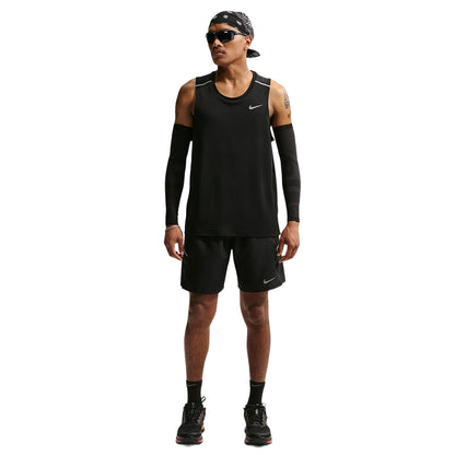 Nike M Miler Df Run Tank Top in Black Color
