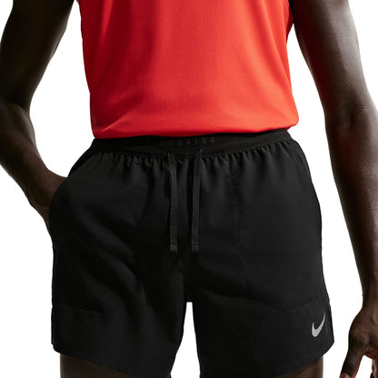 Nike M Stride Df 5In 2In1 Run Shorts in Black Color