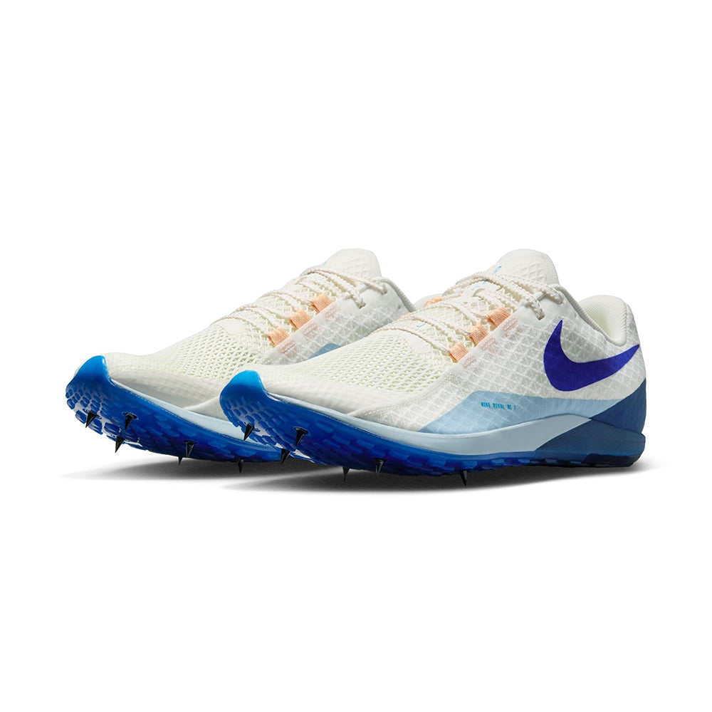 Nike Rival Xc 7 Track Spikes in White Color
