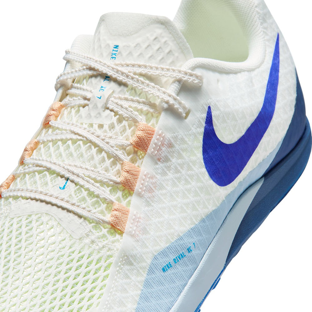Nike Rival Xc 7 Track Spikes in White Color