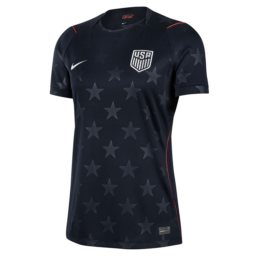 Nike Usa Stad away Jersey Fan Apparel in Blue Color