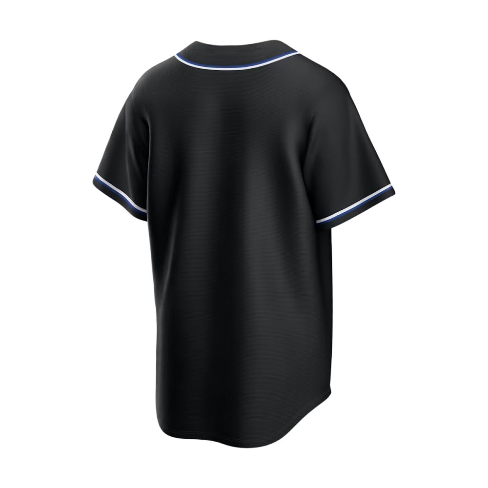 Nike new york mets Carbon replica jersey Fan Apparel in Grey Color