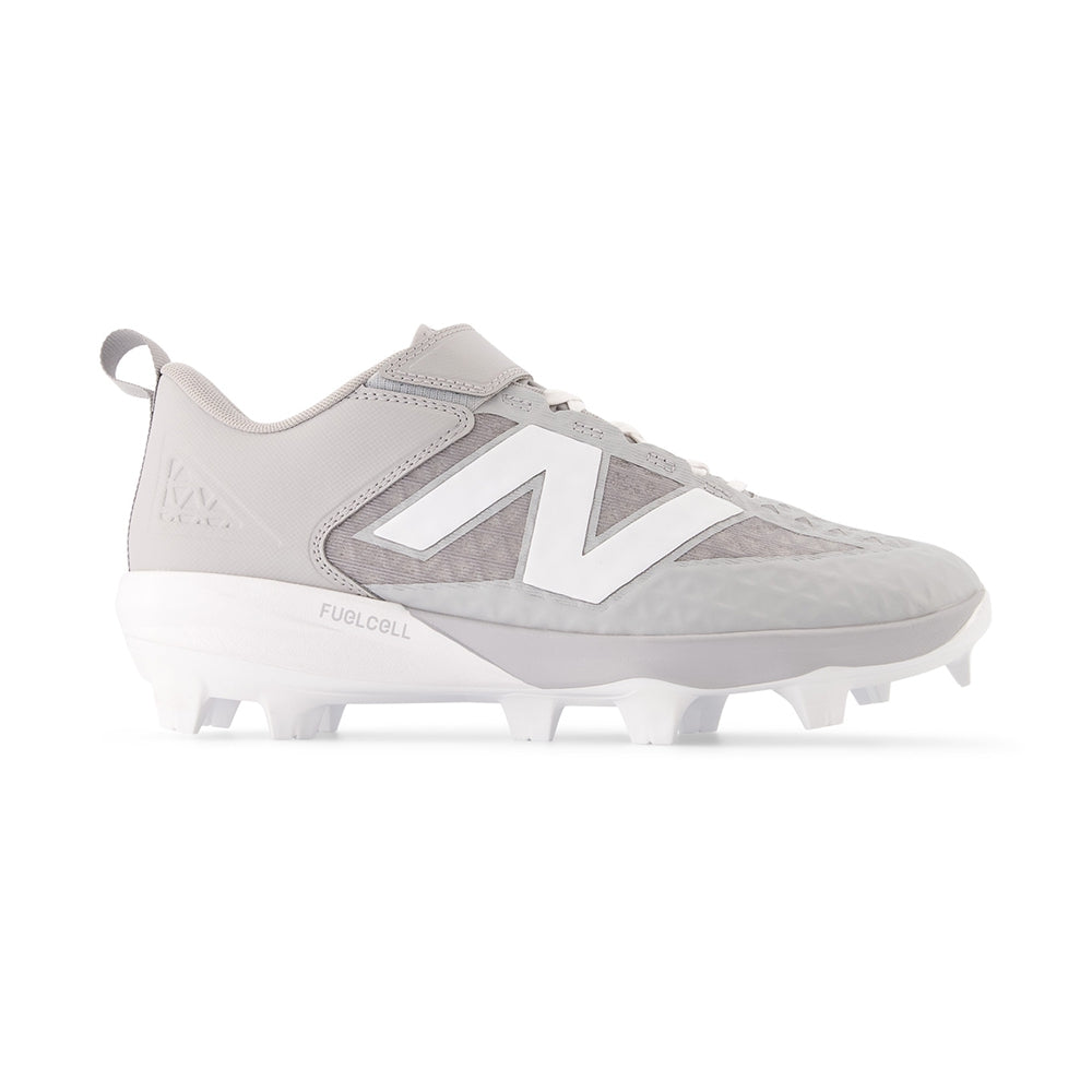 New Balance FuelCell 4040 V8 Molded Baseball Cleats in Grey Color