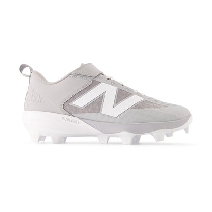 New Balance FuelCell 4040 V8 Molded Baseball Cleats in Grey Color