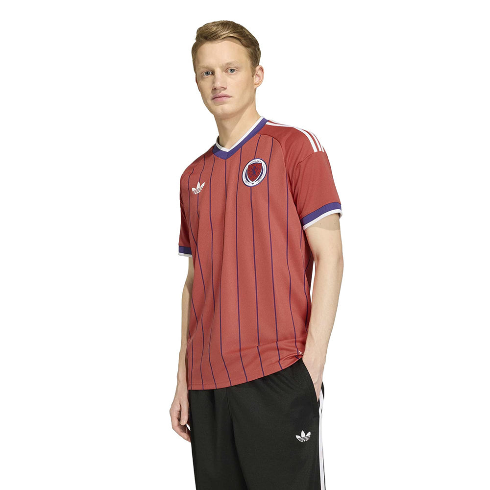 Adidas Syria away Jersey Fan Apparel in Red Color