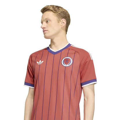 Adidas Syria away Jersey Fan Apparel in Red Color