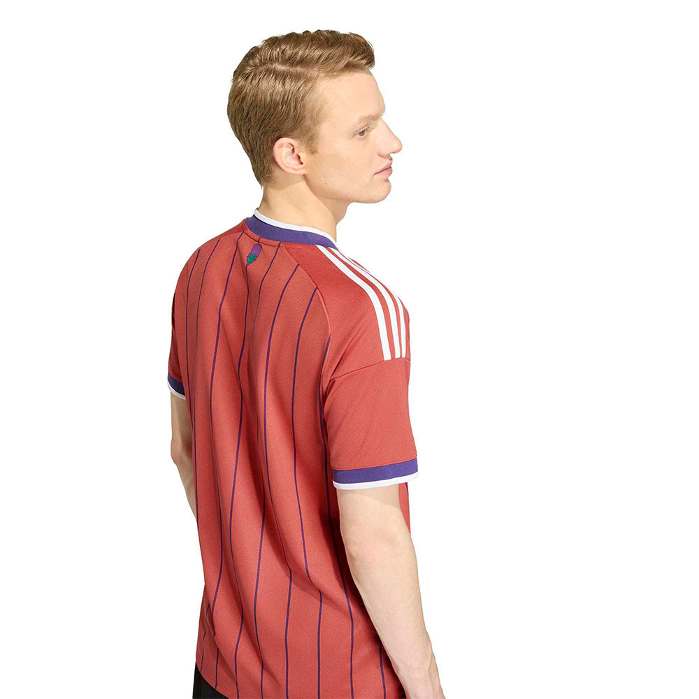Adidas Syria away Jersey Fan Apparel in Red Color