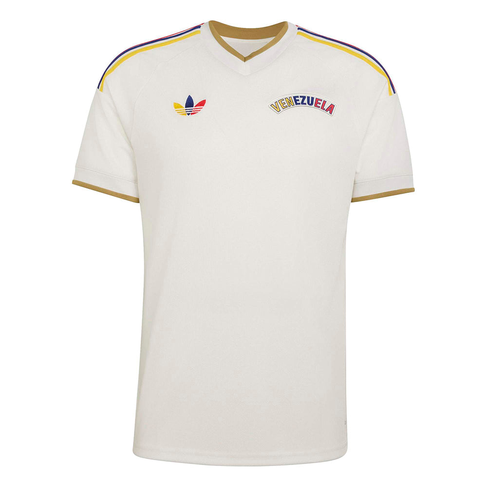 Adidas Venezuela away replica jersey Fan Apparel in White Color