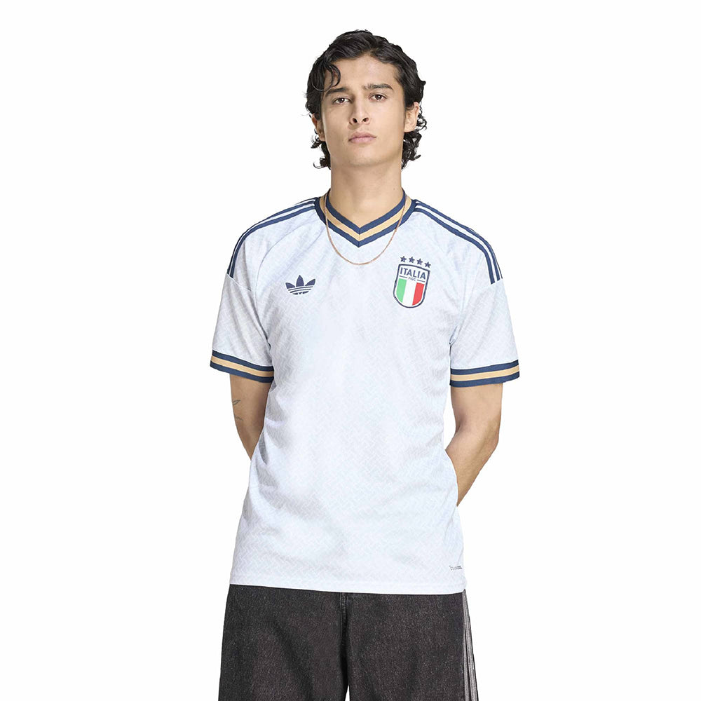 Adidas Italian away replica jerseys Fan Apparel in Blue Color