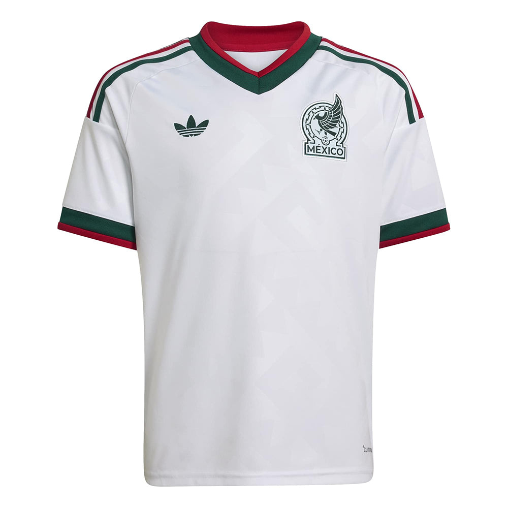 Adidas Mexico away replica jersey Fan Apparel in White Color