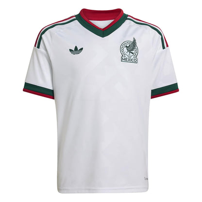 Adidas Mexico away replica jersey Fan Apparel in White Color